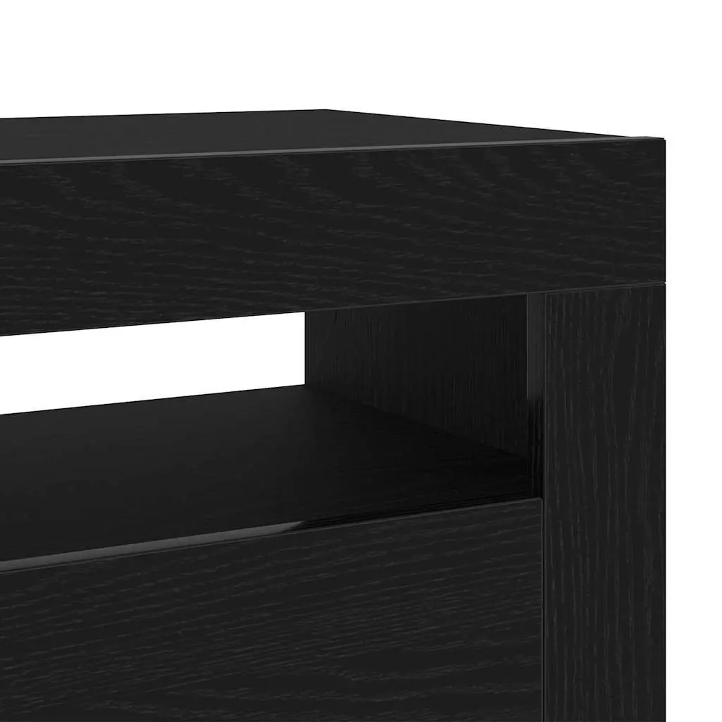 TV Cabinet Engineered Wood 75x35x40cm Black
