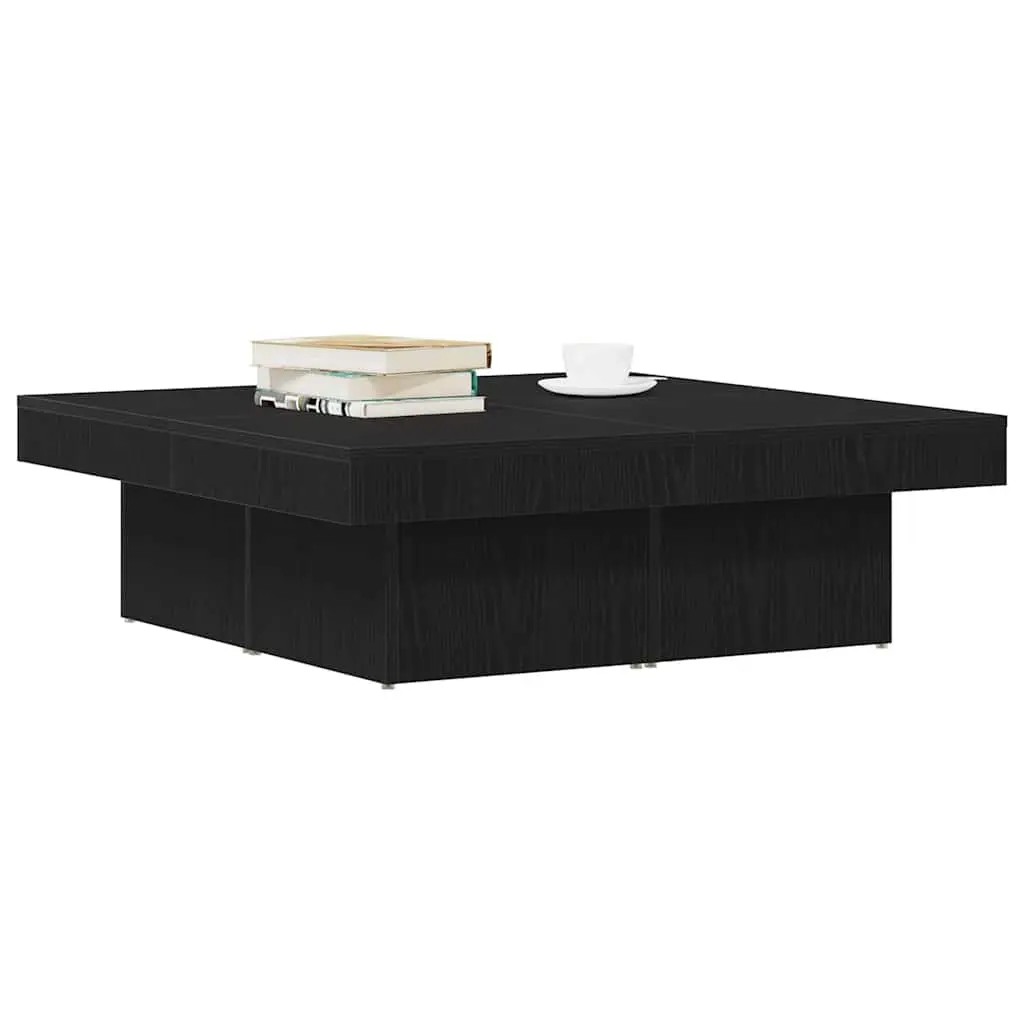 Black Oak Coffee Table 90x90x28cm