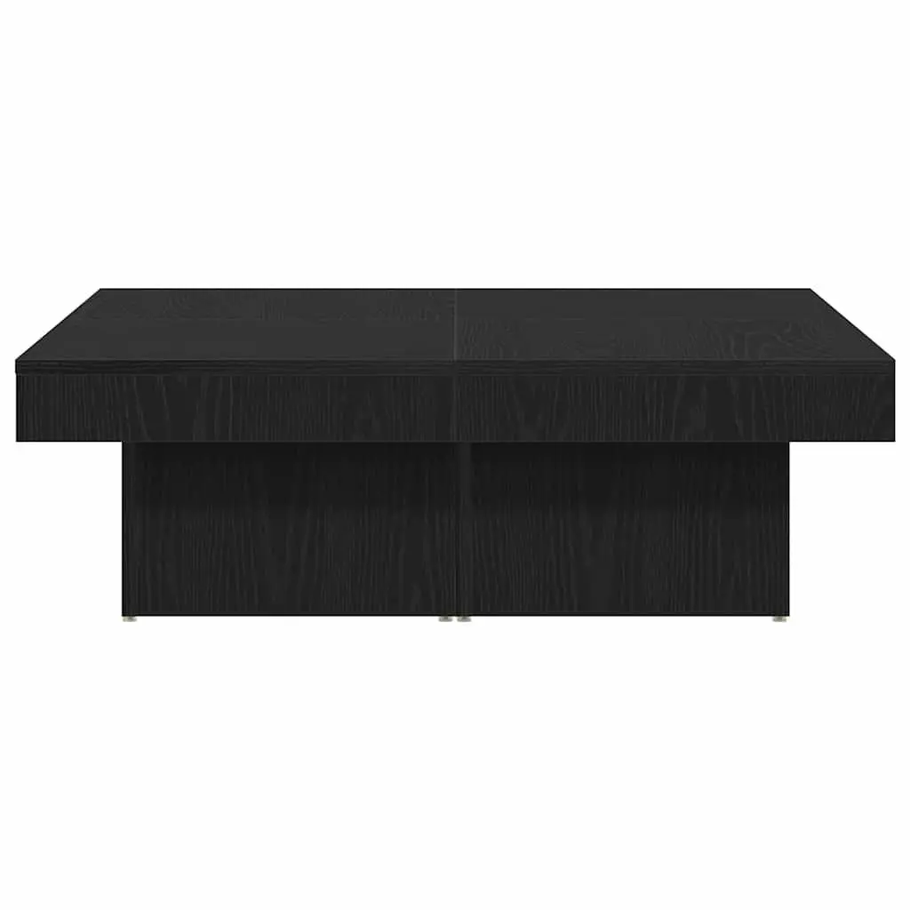 Black Oak Coffee Table 90x90x28cm