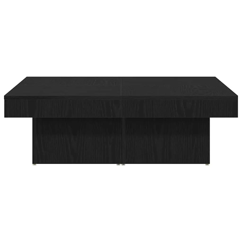 Black Oak Coffee Table 90x90x28cm