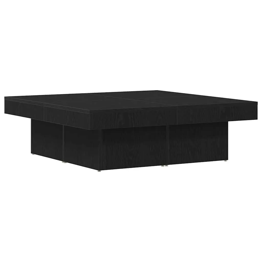 Black Oak Coffee Table 90x90x28cm