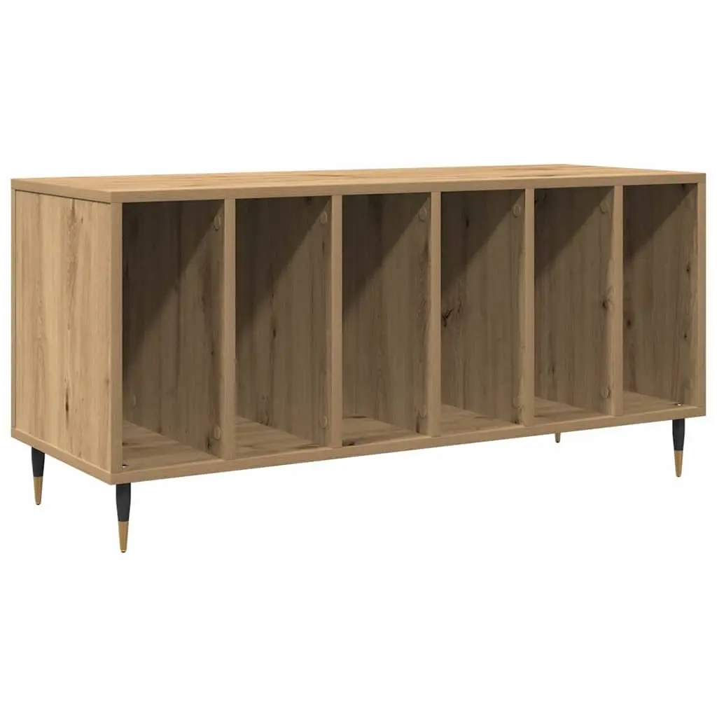 Record Cabinet Engineered Wood 100 x 38 x 48 cm Brown
