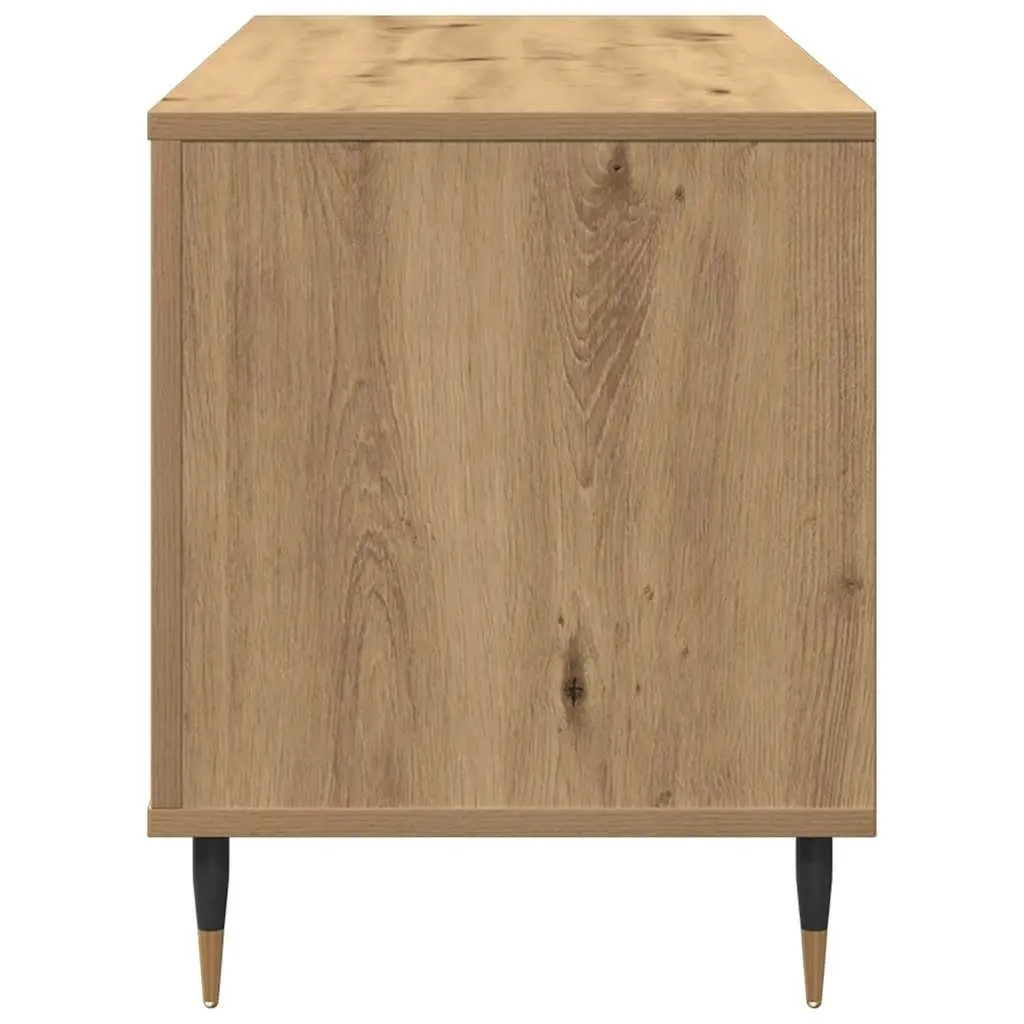Record Cabinet Engineered Wood 100 x 38 x 48 cm Brown