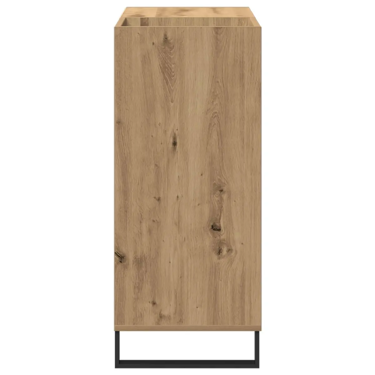 Record Storage Cabinet Engineered Wood Brown 84.5 x 38 x 89 cm