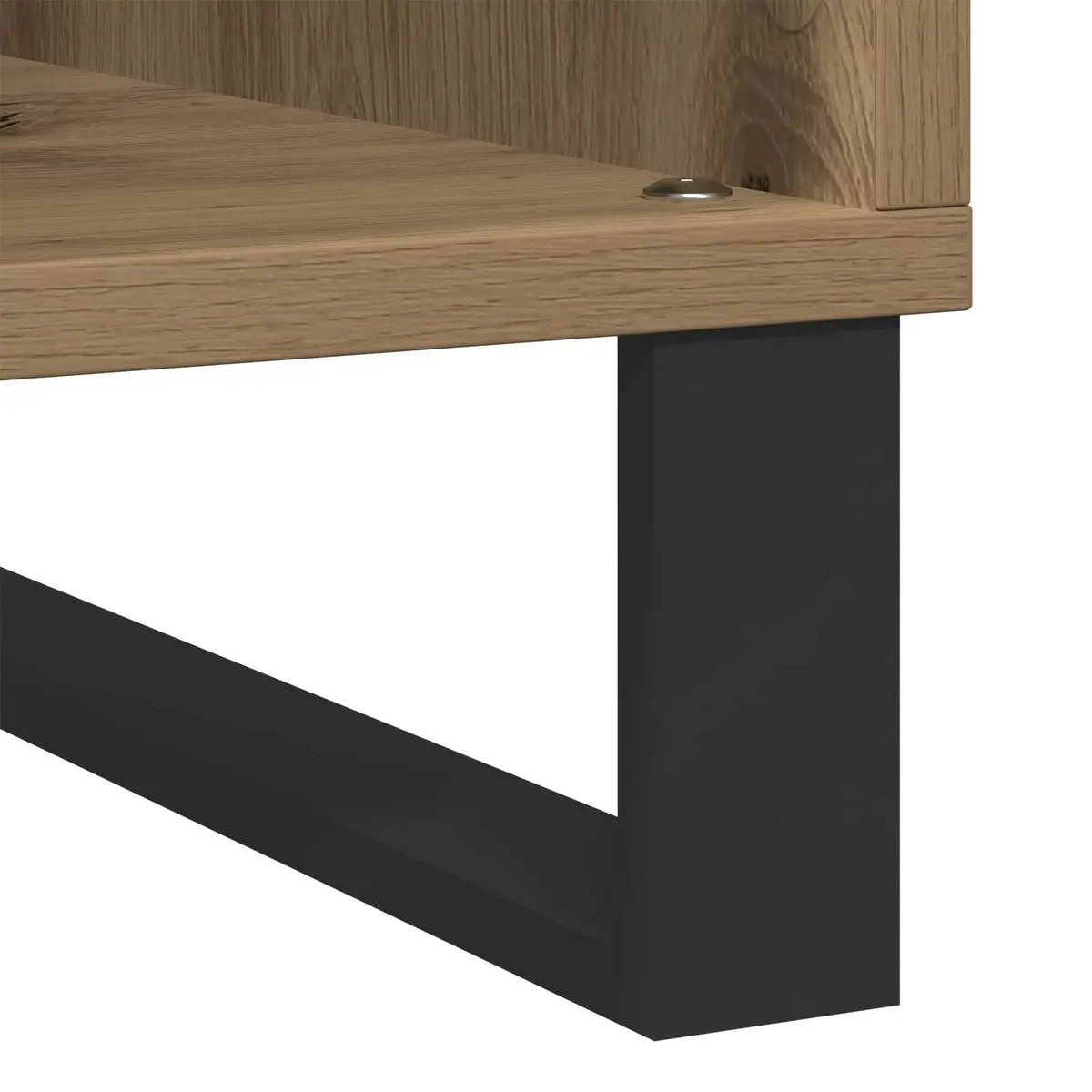 Record Storage Cabinet Engineered Wood Brown 84.5 x 38 x 89 cm