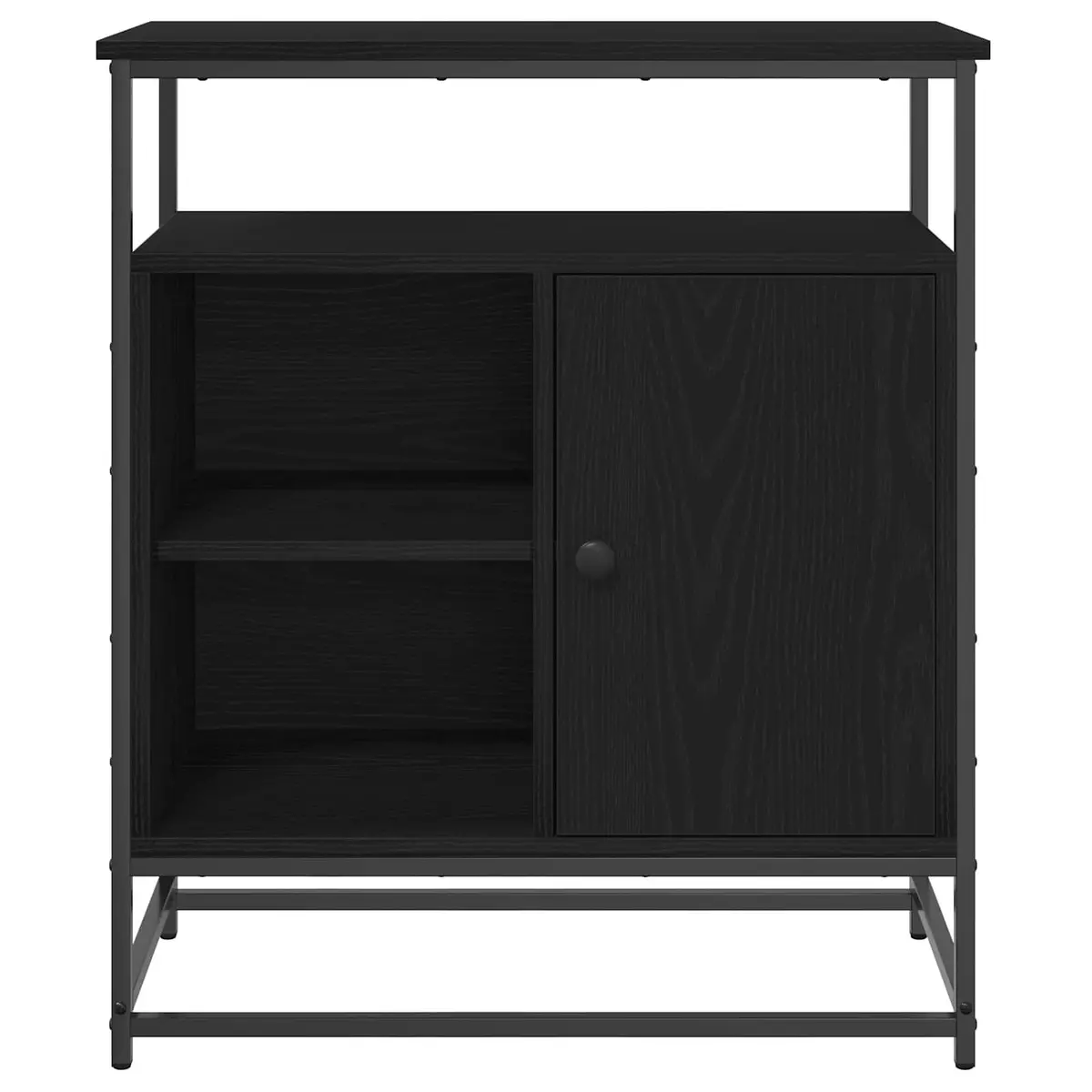 Black Storage Sideboard for Dining and Living