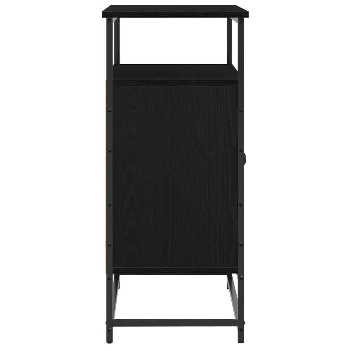 Black Storage Sideboard for Dining and Living