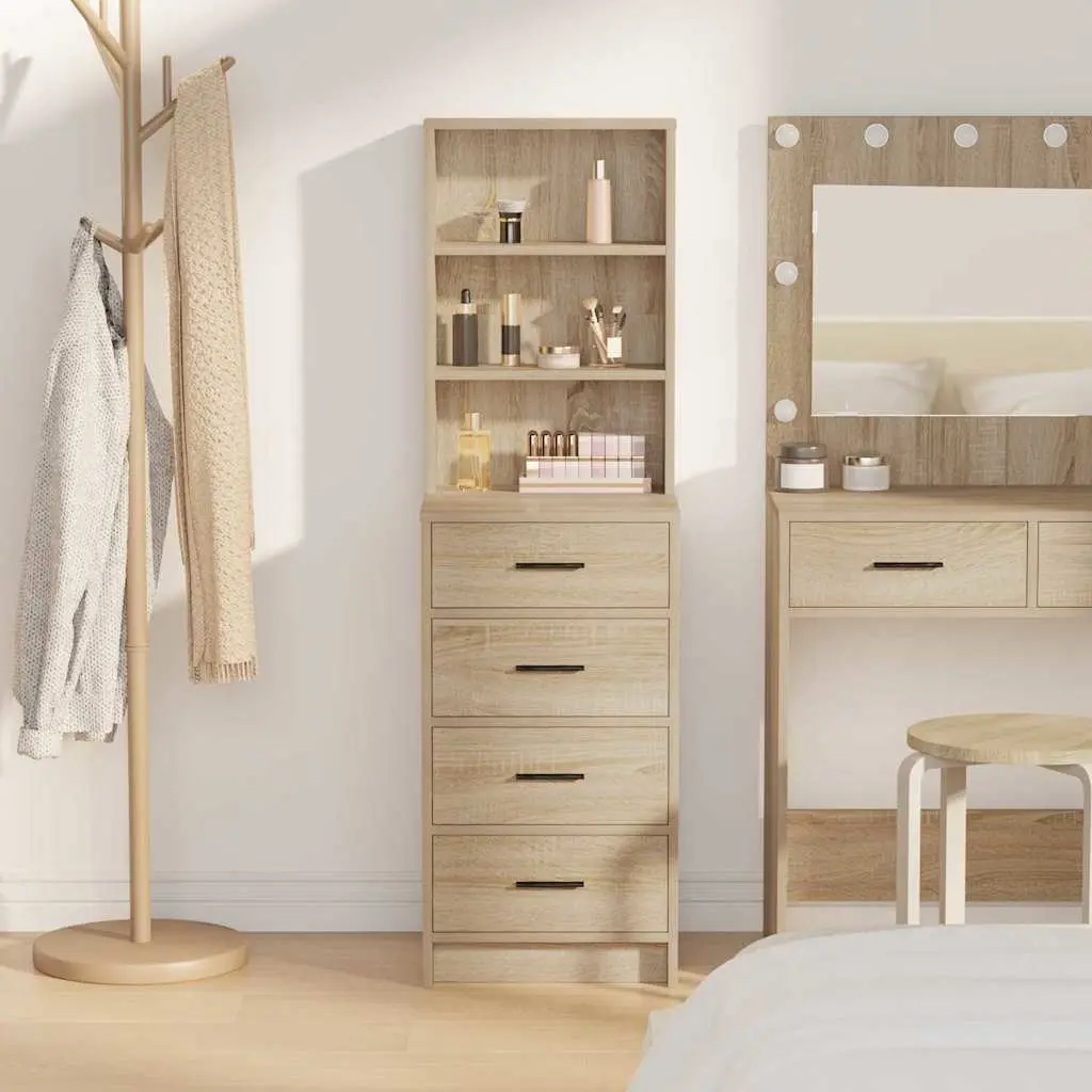 Highboard Buffet Sideboard with Ample Storage