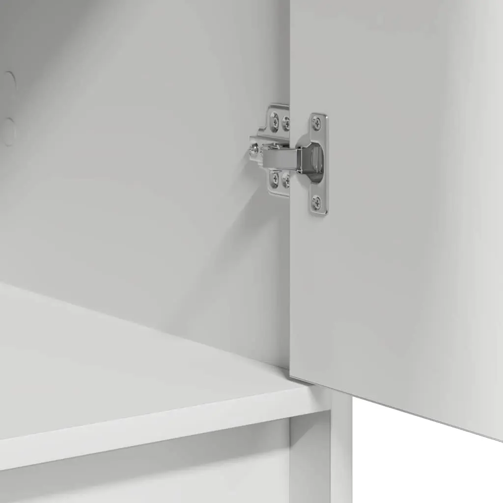 White Sideboard with Drawer for Living Spaces
