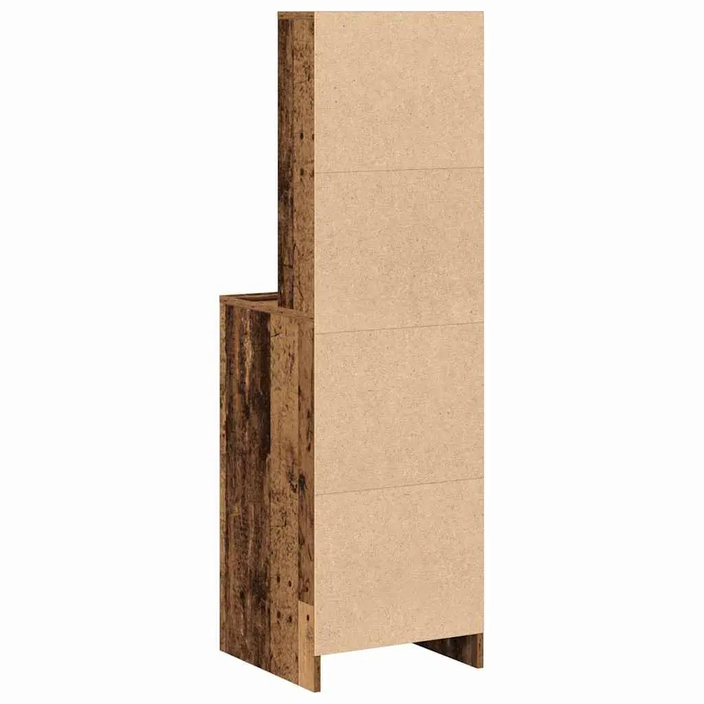 Brown Highboard Storage Cabinet for Home Spaces