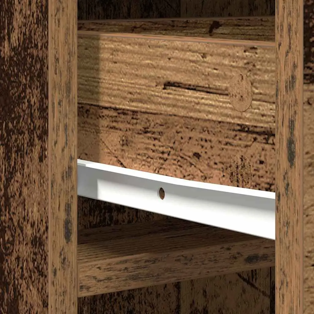 Brown Highboard Storage Cabinet for Home Spaces