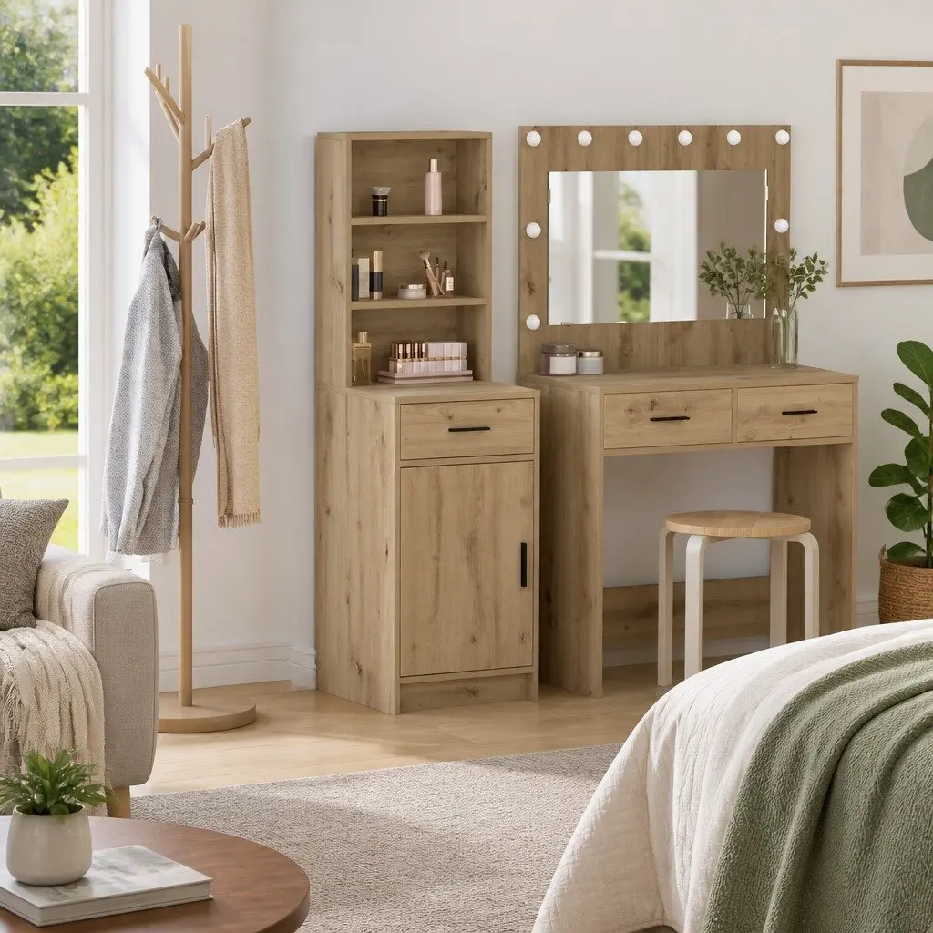 Highboard Storage Cabinet Engineered Wood Brown 41 x 40 x 135 cm