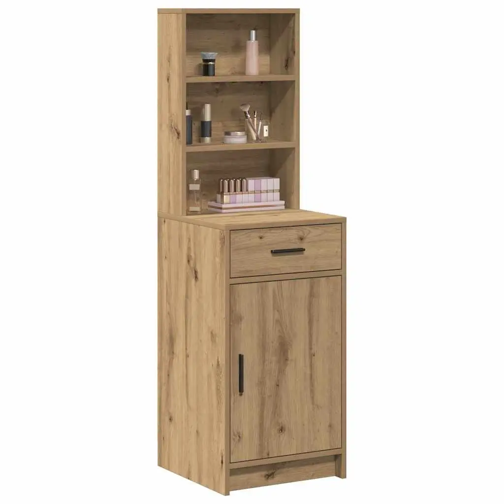Highboard Storage Cabinet Engineered Wood Brown 41 x 40 x 135 cm