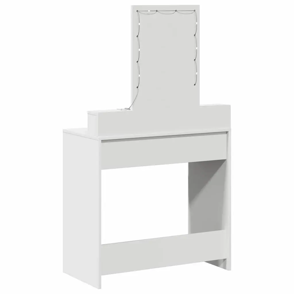 Dressing Table Engineered Wood 79 x 41 x 140 cm White
