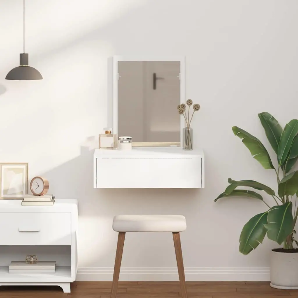 White Dressing Table with Ample Storage