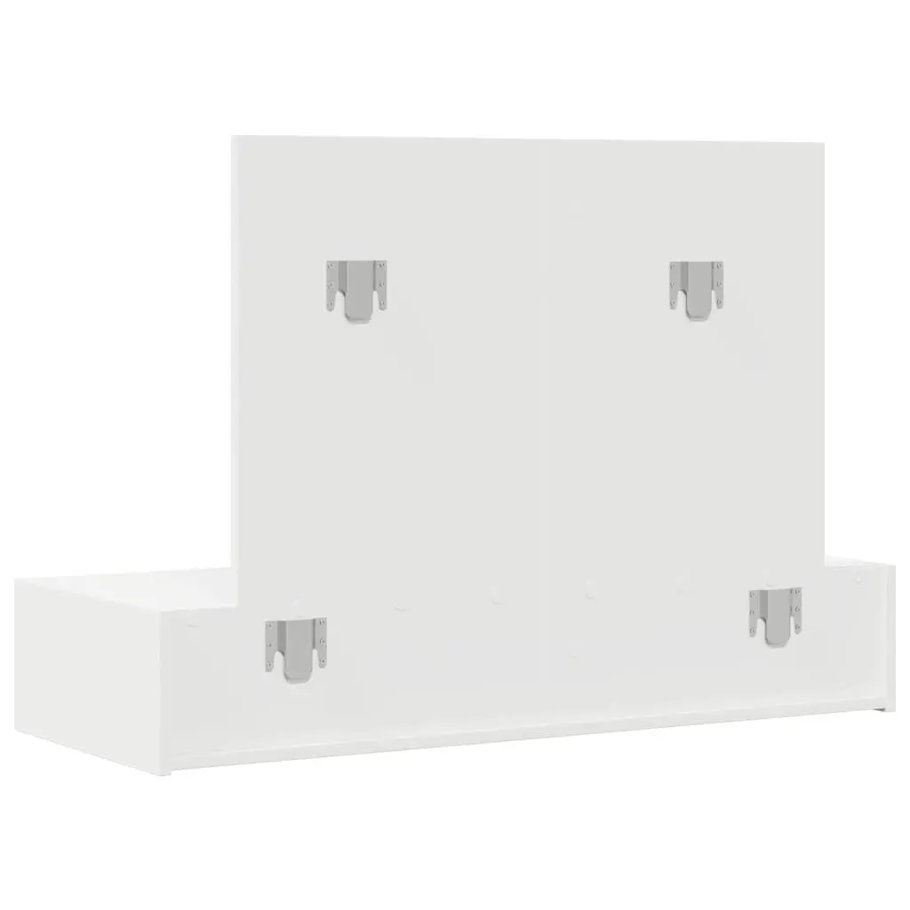 White Dressing Table Bedroom Vanity Unit Storage Desk Modern Furniture