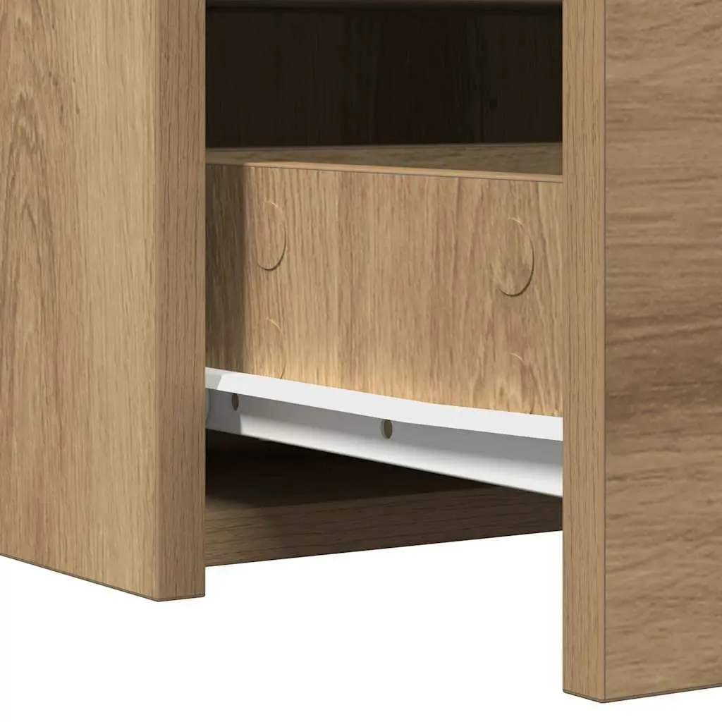 Brown Dressing Table with Ample Storage