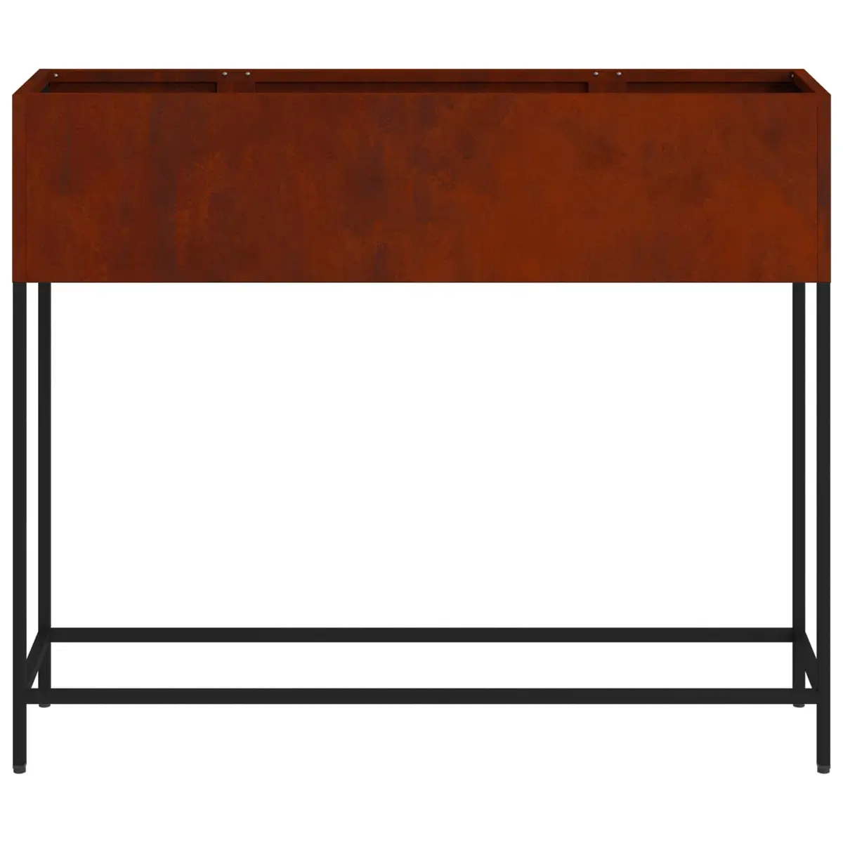Rectangular Outdoor Raised Garden Planter 100x26x82cm