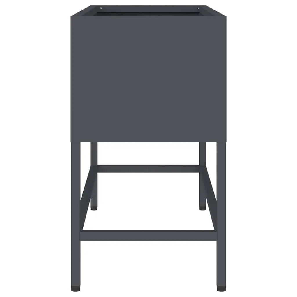 Rectangular Steel Raised Garden Planter