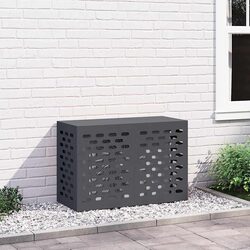 Durable Rectangular Air Conditioner Cover in Anthracite