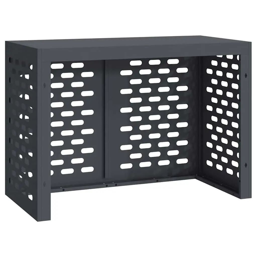 Air Conditioner Cover Steel Rectangular 100x50x70cm Anthracite