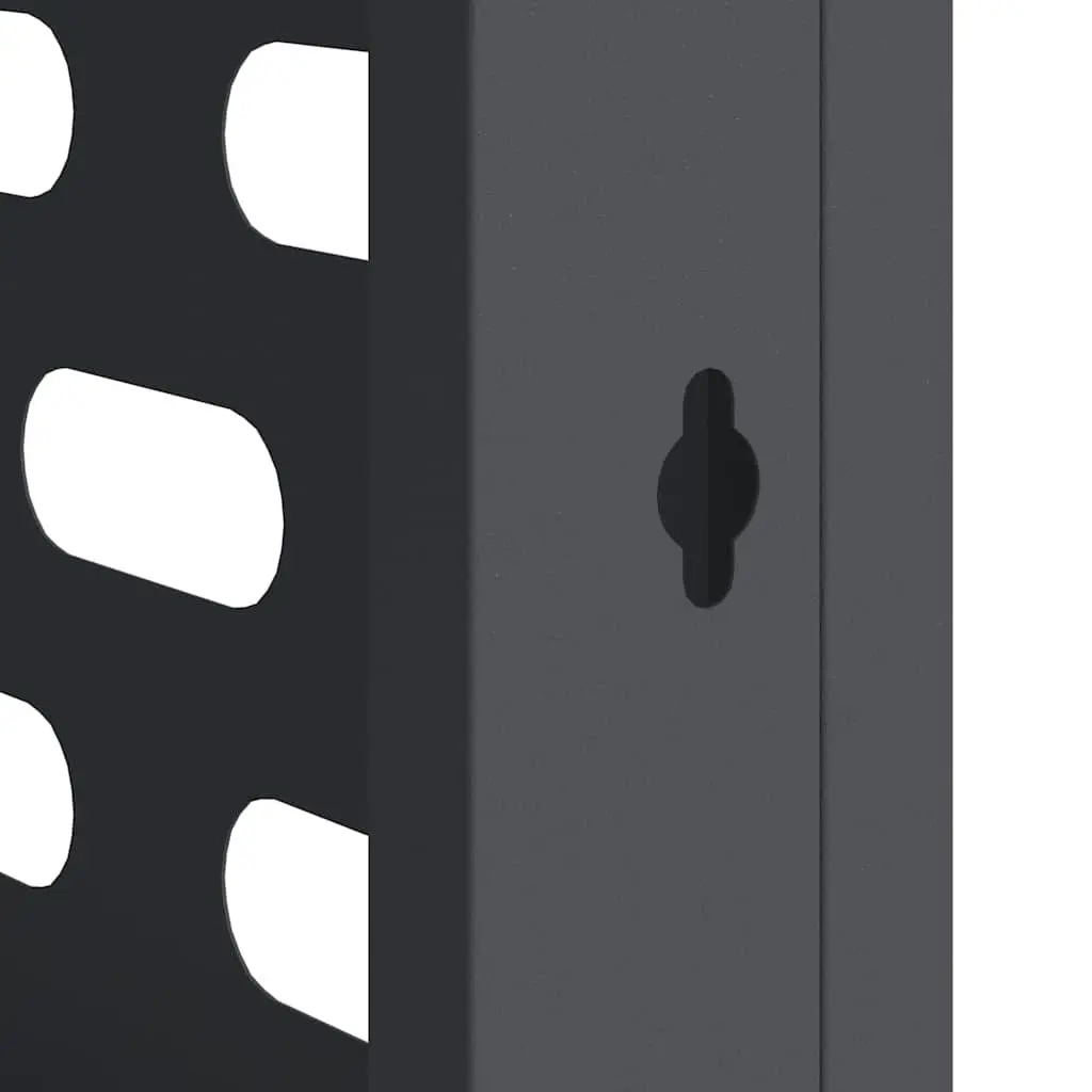 Air Conditioner Cover Steel Rectangular 100x50x70cm Anthracite