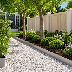 Durable Garden Lawn Edging Border 30 Pieces 100cm Steel