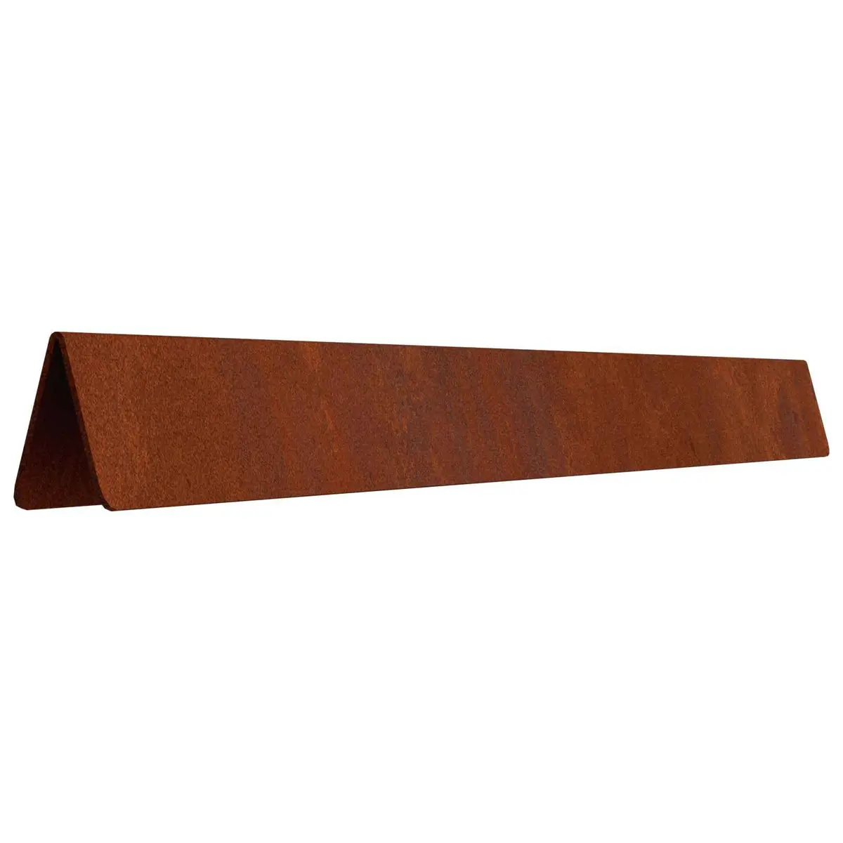Garden Lawn Edging Weathering Steel 450 x 10 x 0.05 cm Brown