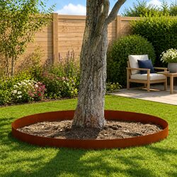 450cm Weathering Steel Lawn Edging for Modern Gardens