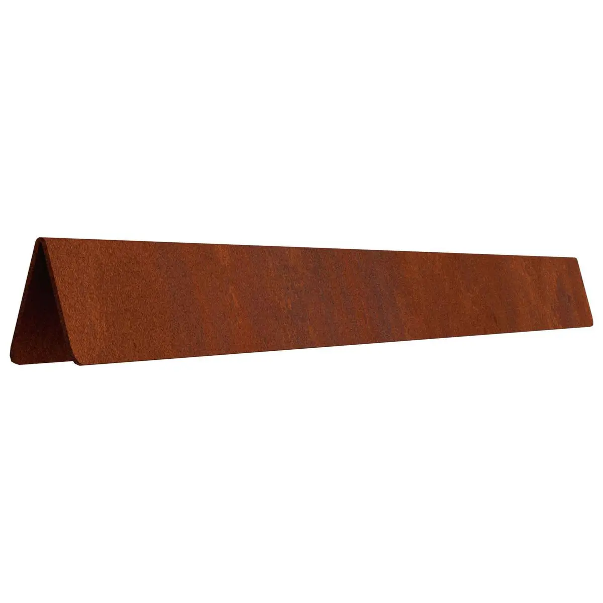 Garden Lawn Edging 4 pcs 450cm Weathering Steel Border Rusty Brown Landscape