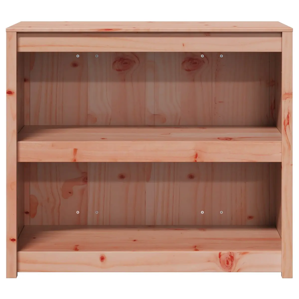 Kitchen Cabinet Solid Pine Wood 106x55x92cm Brown