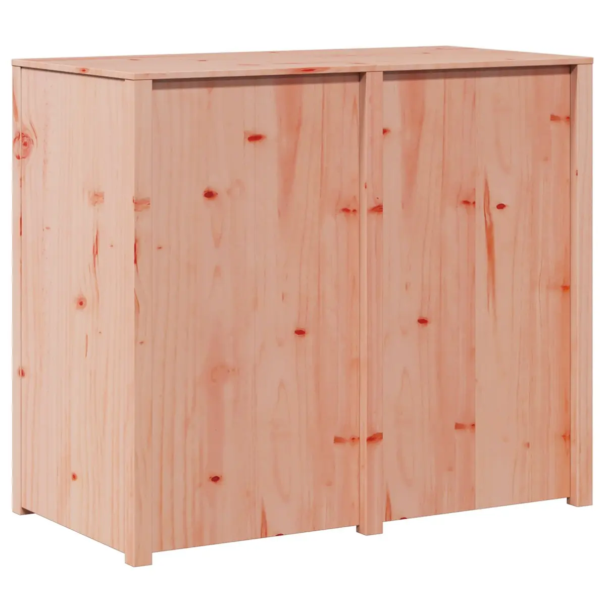 Kitchen Cabinet Solid Pine Wood 106x55x92cm Brown
