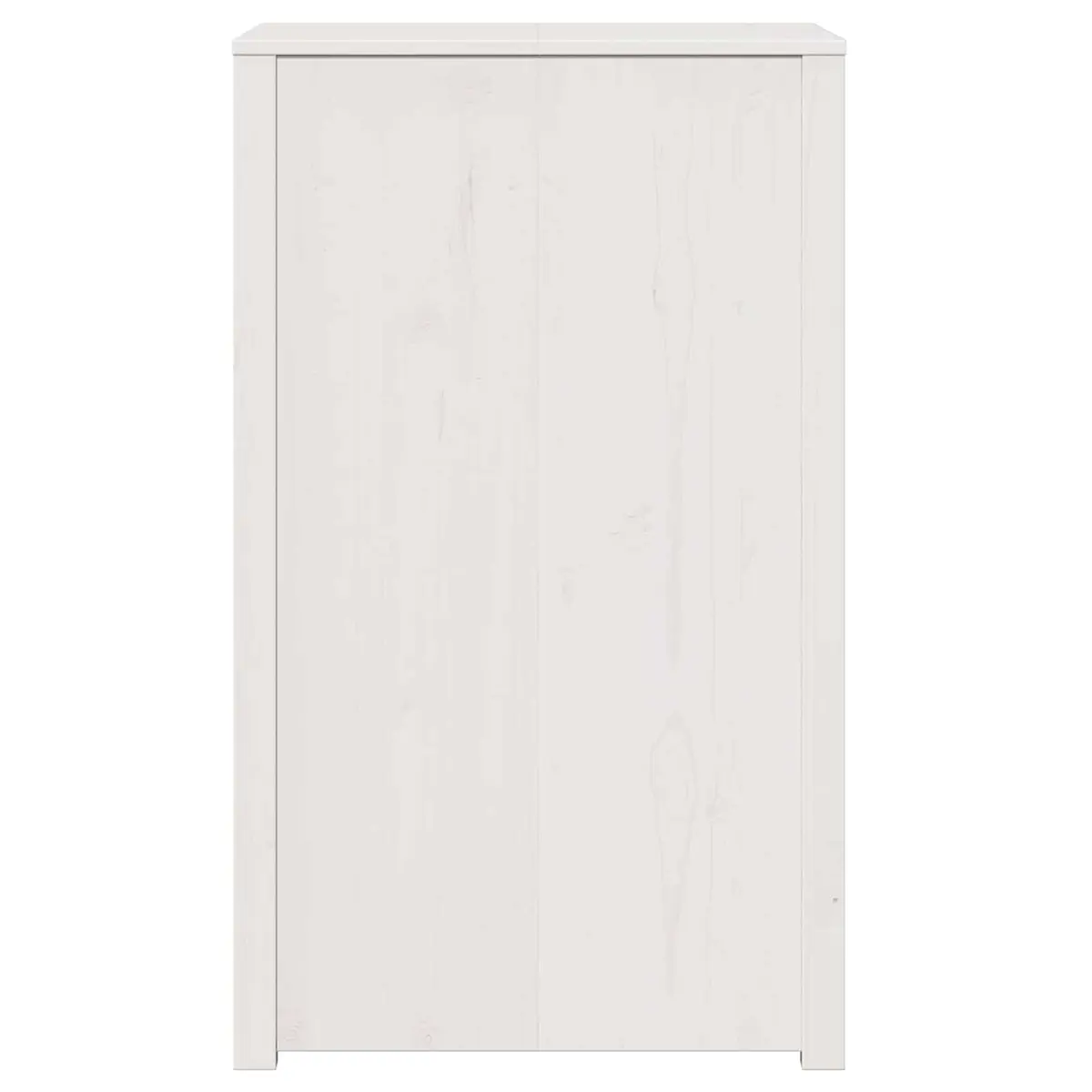 Kitchen Cabinet White 55x55x92cm Storage Cupboard Solid Pine Wood Minimalist