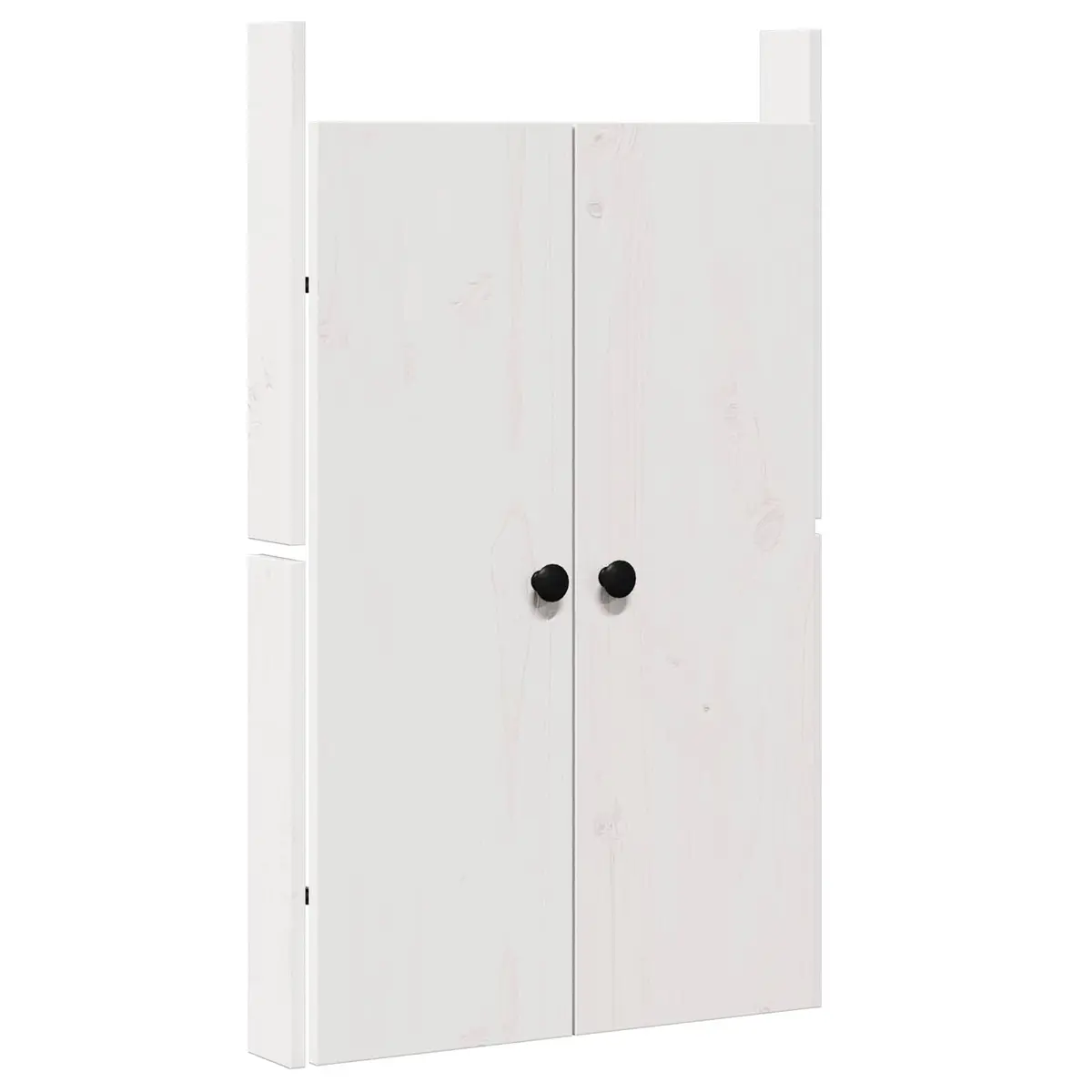 Solid Pine White Kitchen Cabinet Door 50 x 82 cm