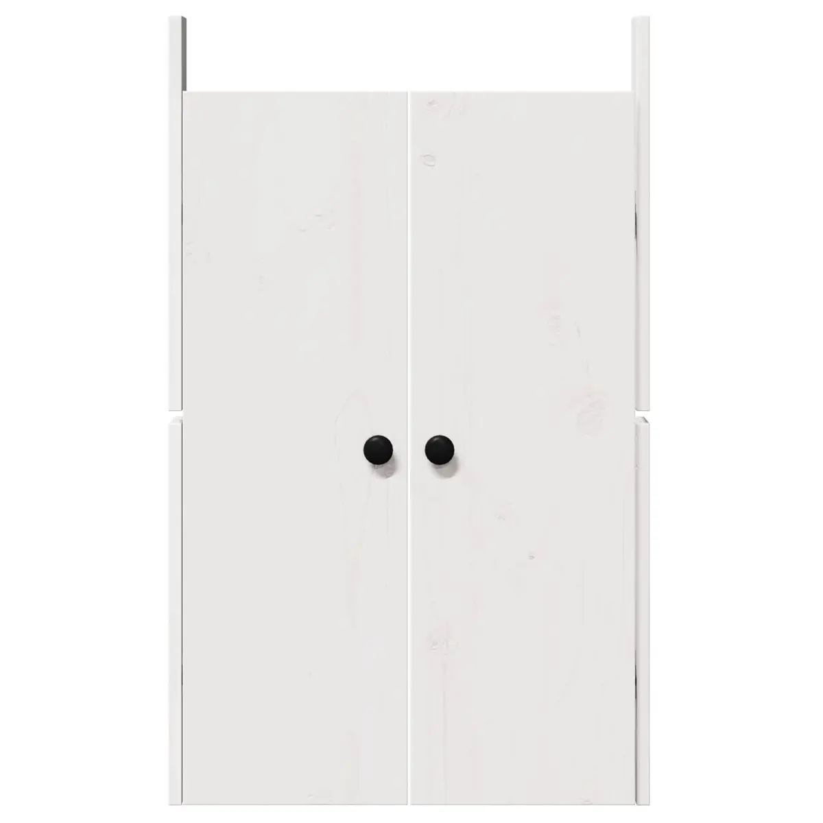 Solid Pine White Kitchen Cabinet Door 50 x 82 cm