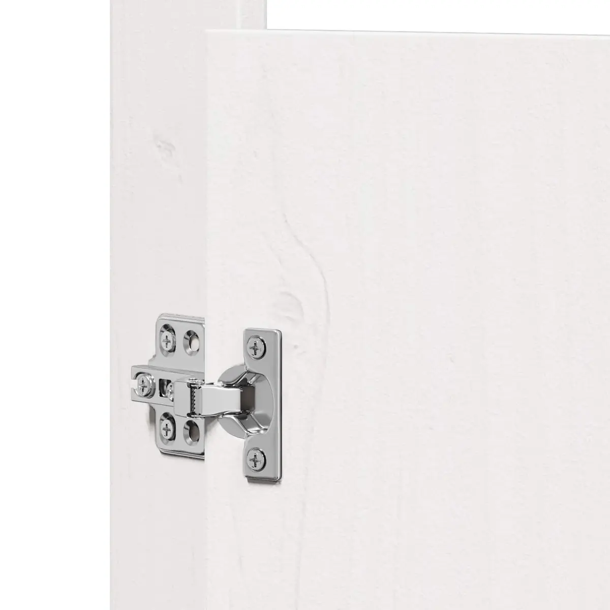 Solid Pine White Kitchen Cabinet Door 50 x 82 cm