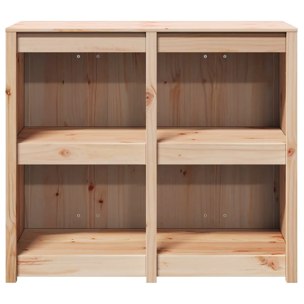 Kitchen Cabinet with Shelf Brown Oak Modern Storage Cupboard 106 x 55 x 92 cm