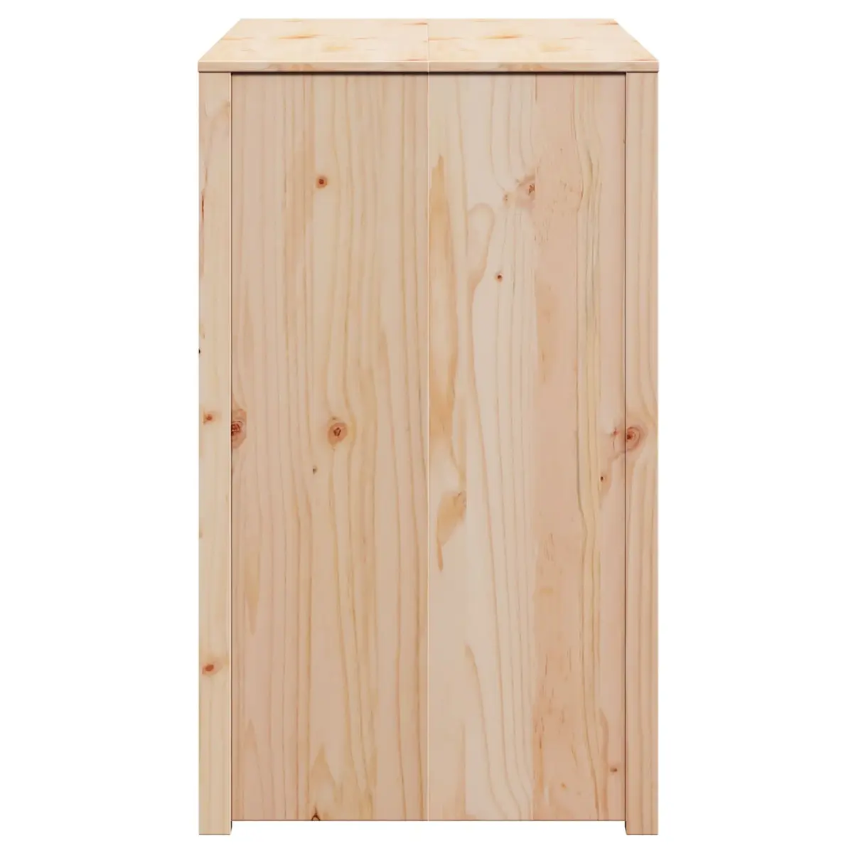 Kitchen Cabinet with Shelf Brown Oak Modern Storage Cupboard 106 x 55 x 92 cm