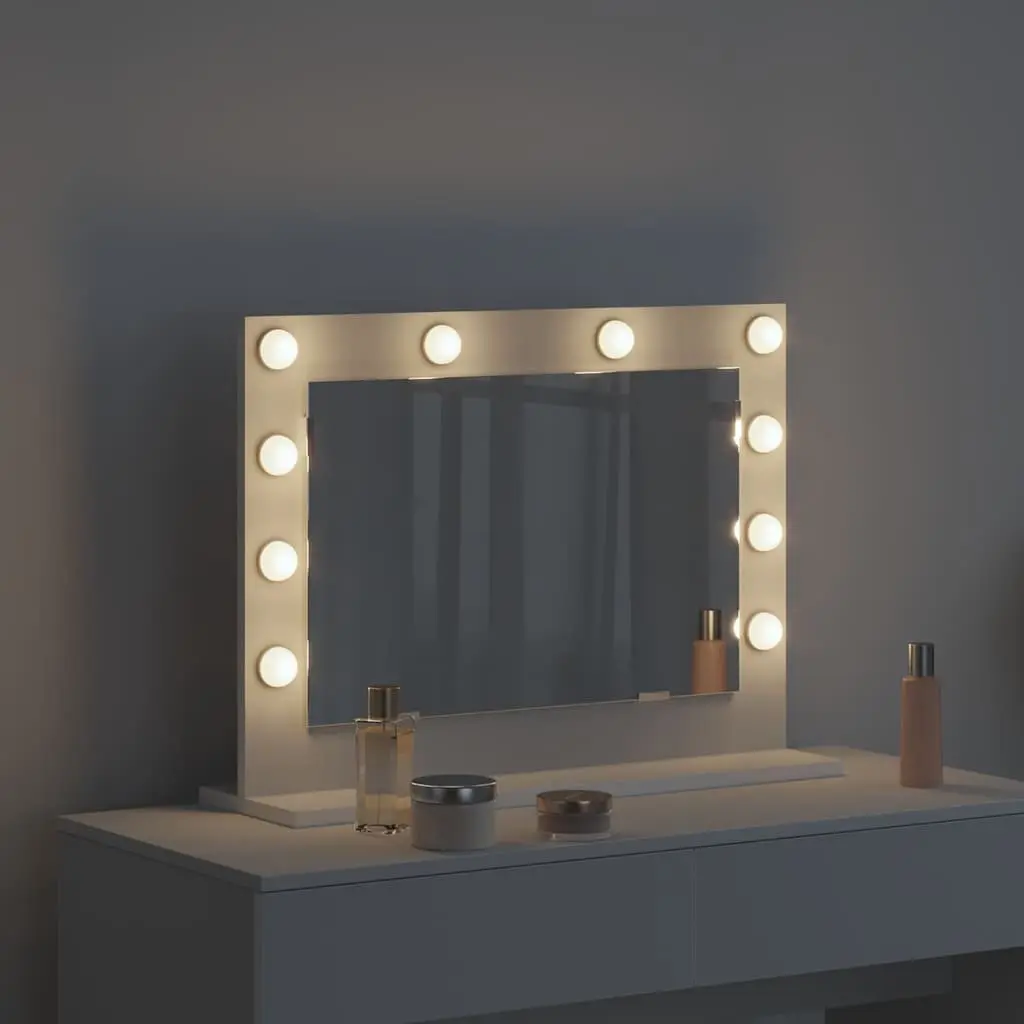 LED Vanity Mirror with Integrated Lighting 60x45x18cm