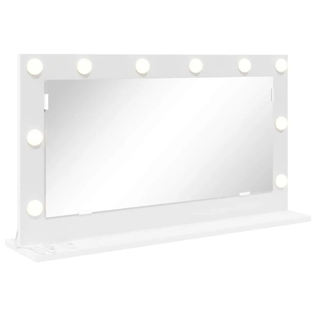 LED Vanity Mirror White 80x45x18cm Bathroom Bedroom Dressing Table with USB