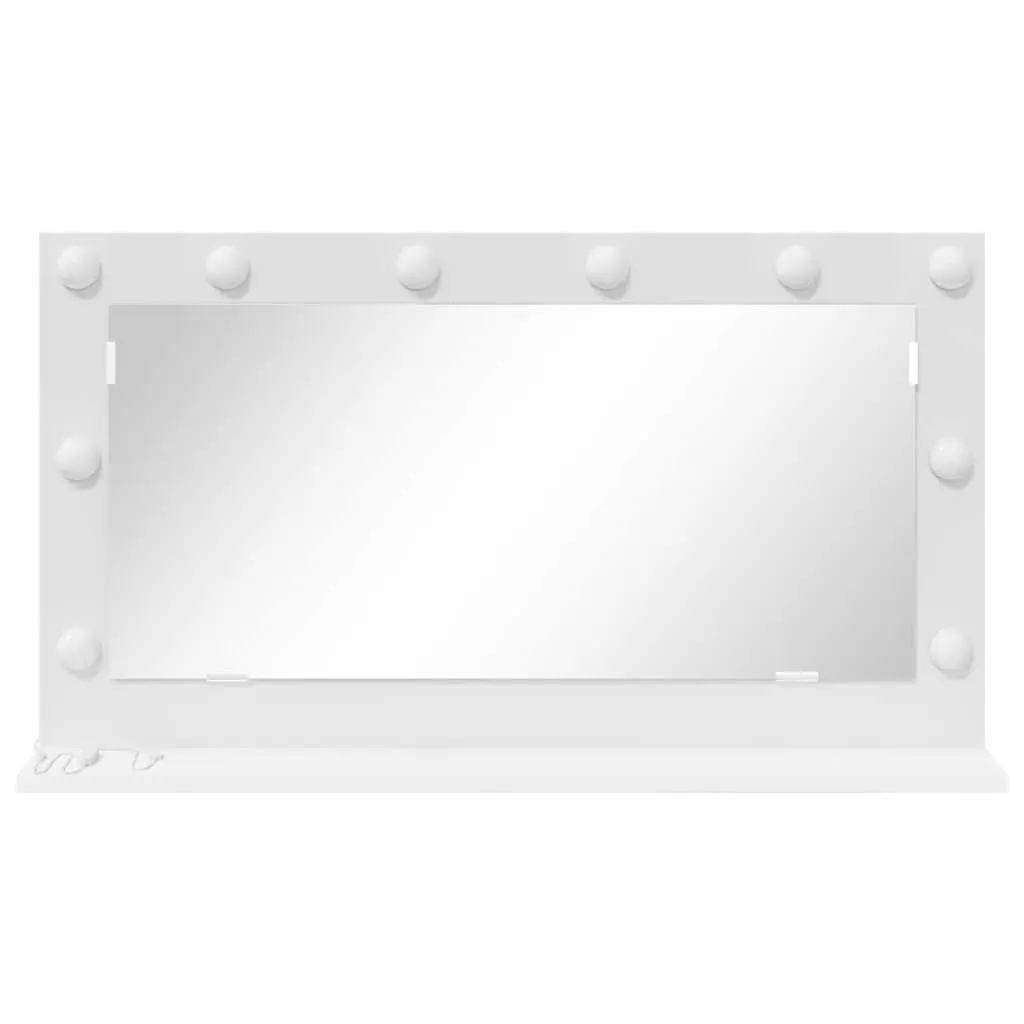 LED Vanity Mirror White 80x45x18cm Bathroom Bedroom Dressing Table with USB