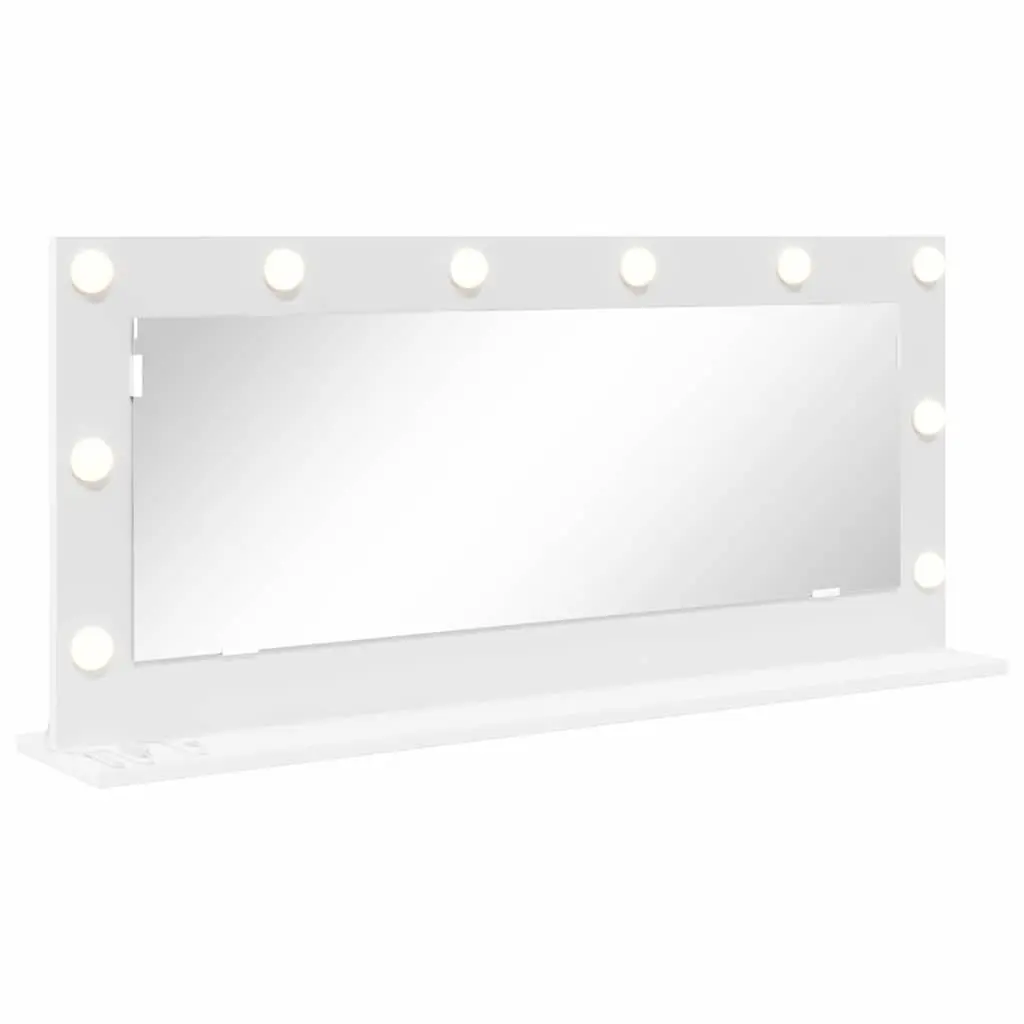 White LED Vanity Mirror for Bedroom Dressing Table 100x45cm