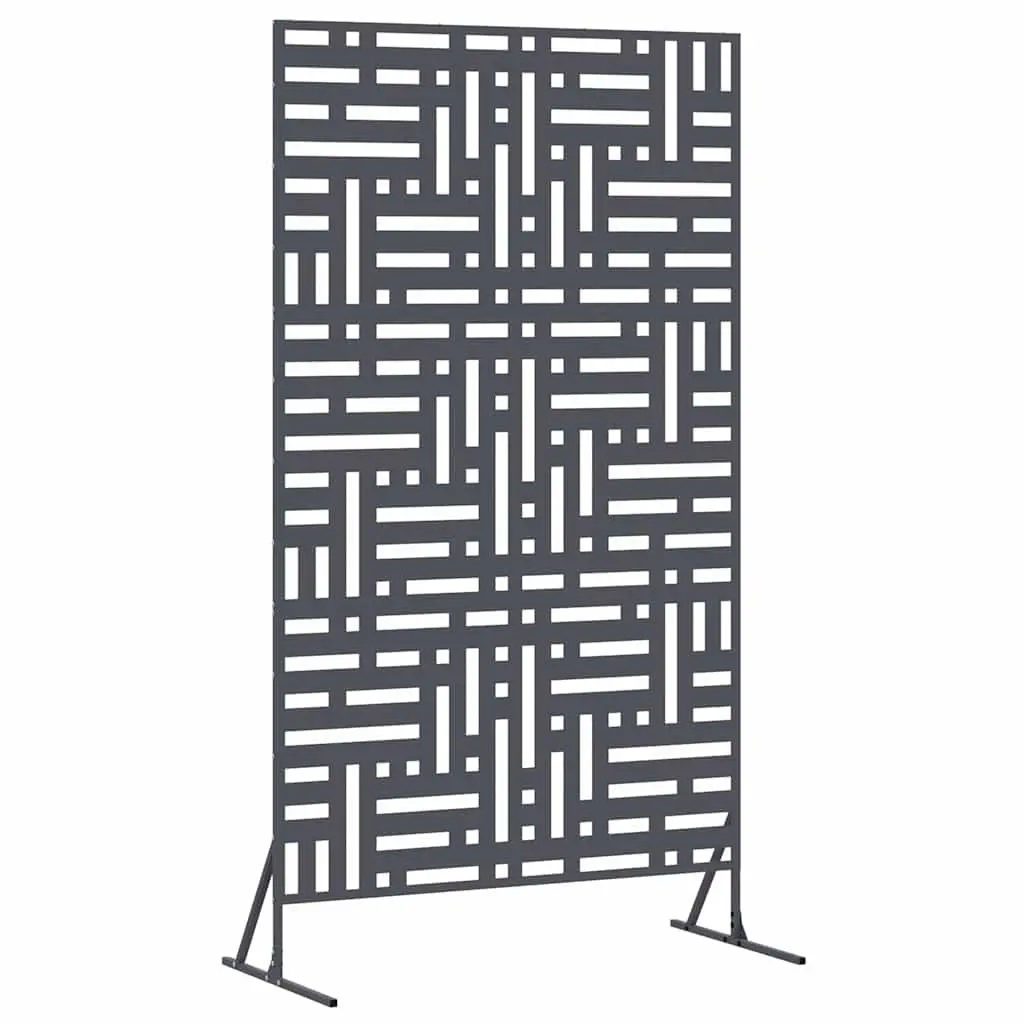 Garden Privacy Screen Steel 100x50x180cm Anthracite