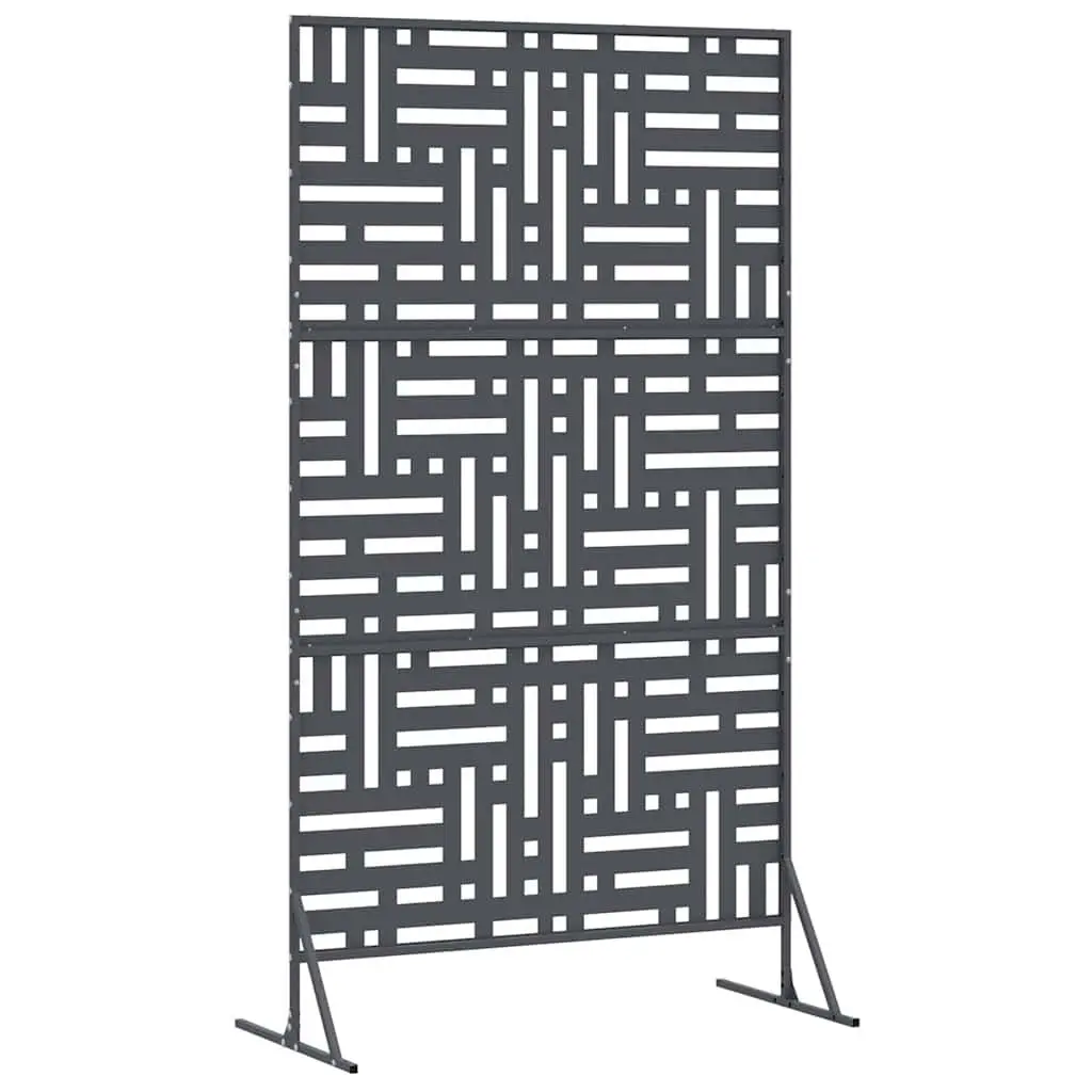 Garden Privacy Screen Steel 100x50x180cm Anthracite