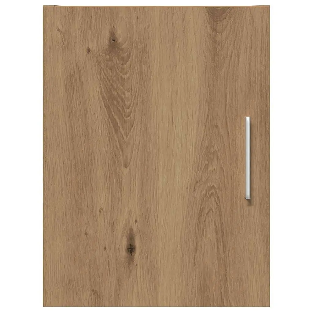 Brown Wall-Mounted Storage Cabinet