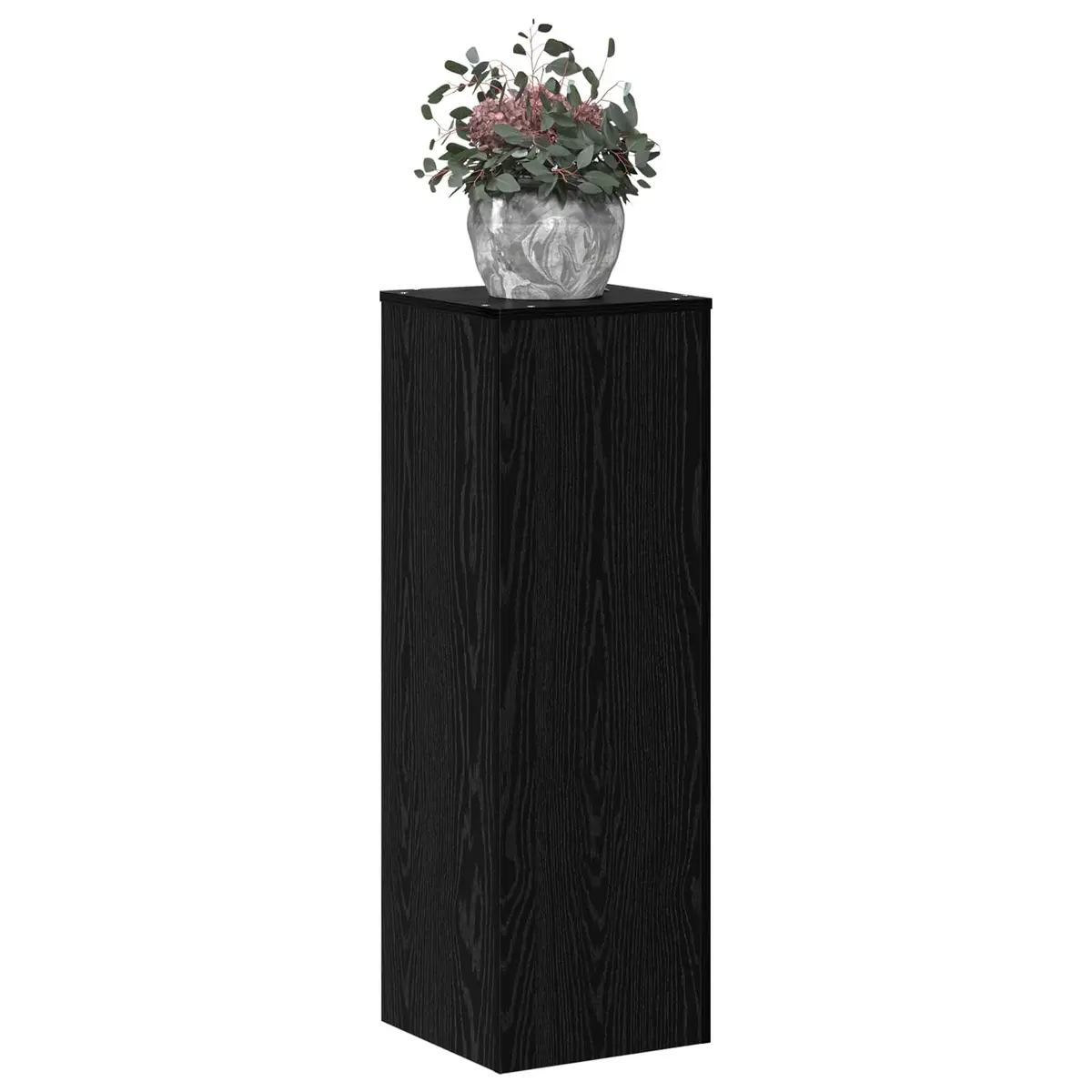 Black Oak Plant Stand 33x33x100cm