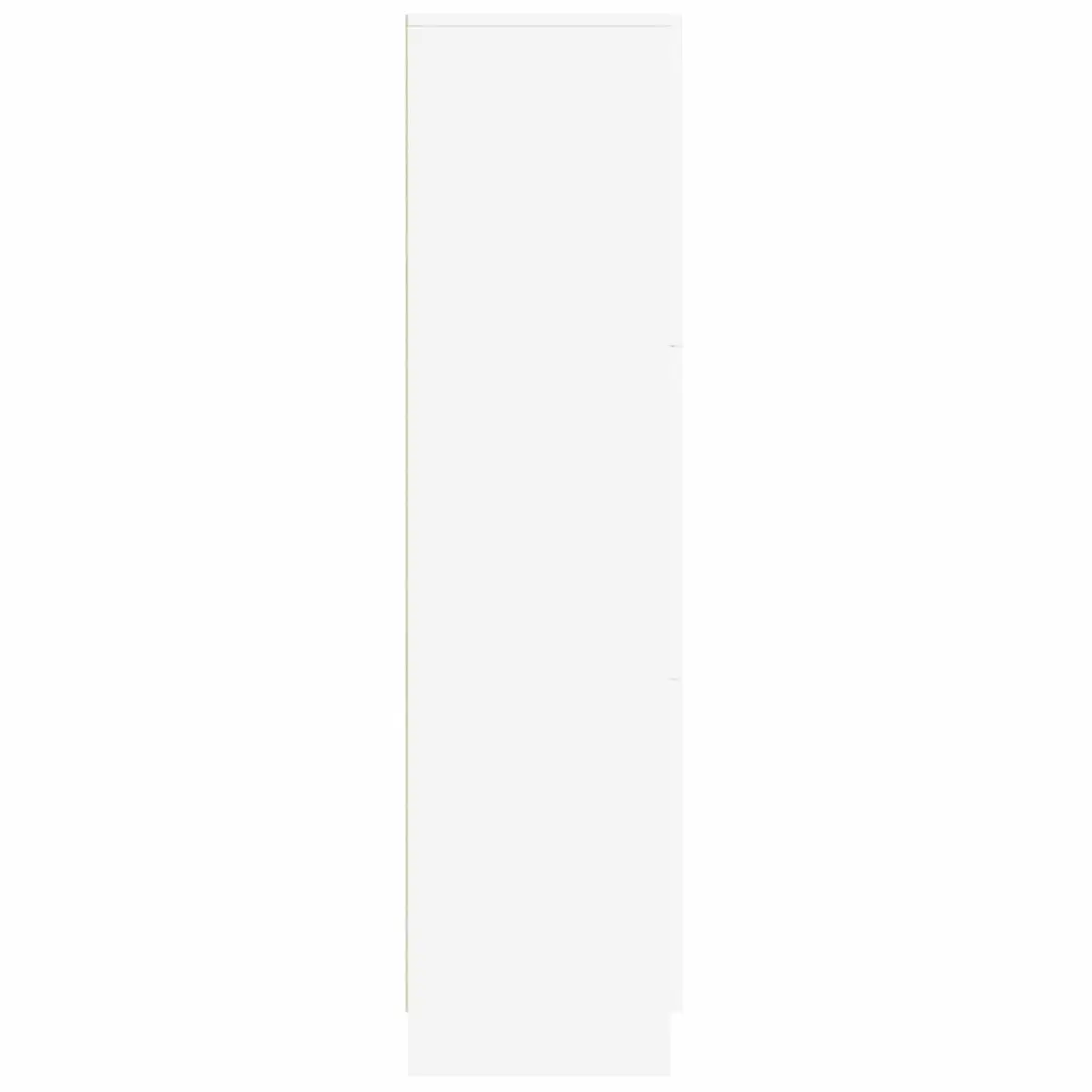 White Highboard Storage Cabinet Modern Living Room Dining Sideboard Buffet