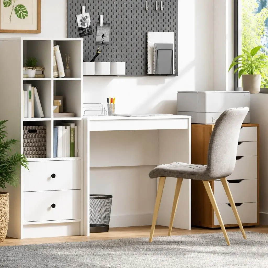 White Writing Desk for Home Office Use