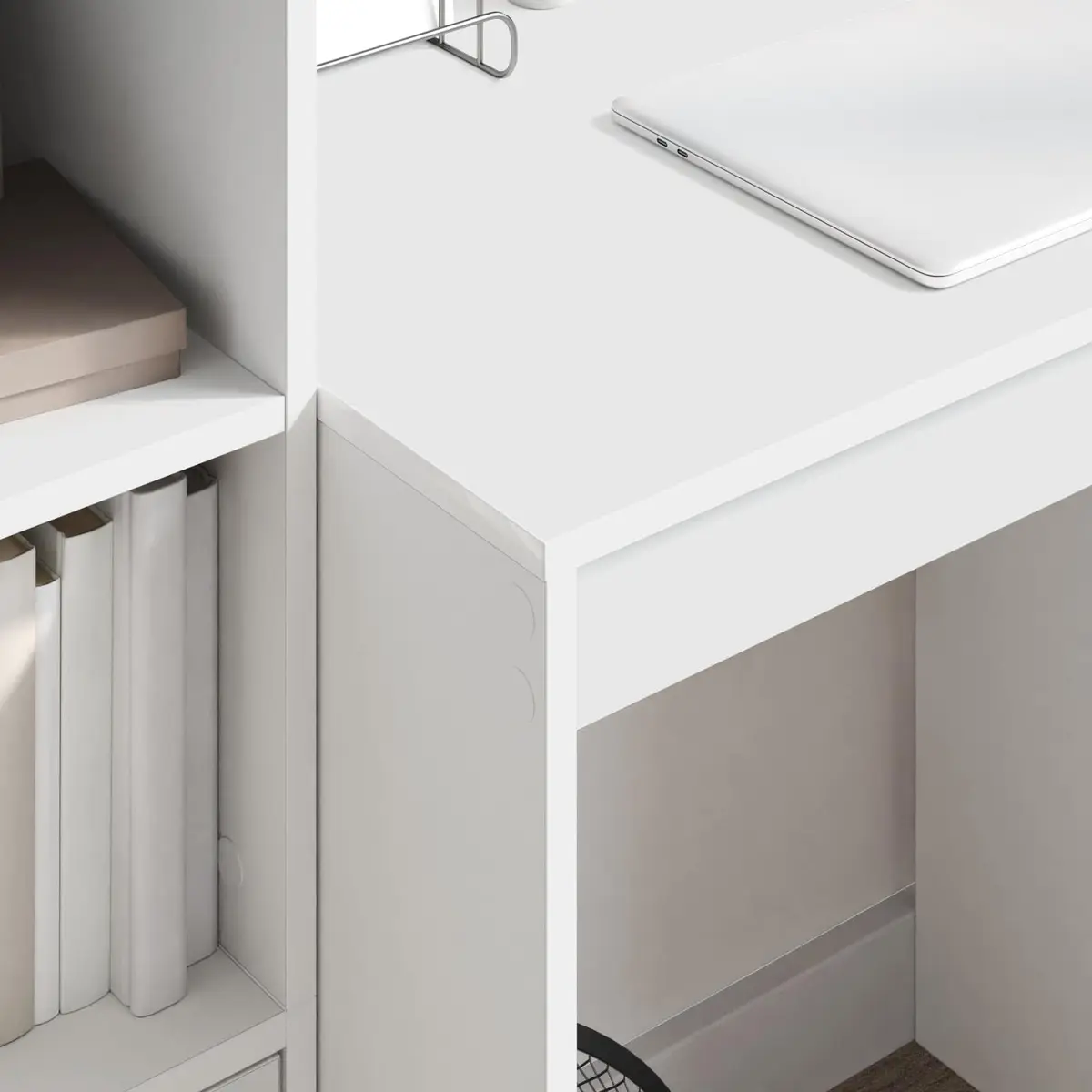 White Writing Desk for Home Office Needs