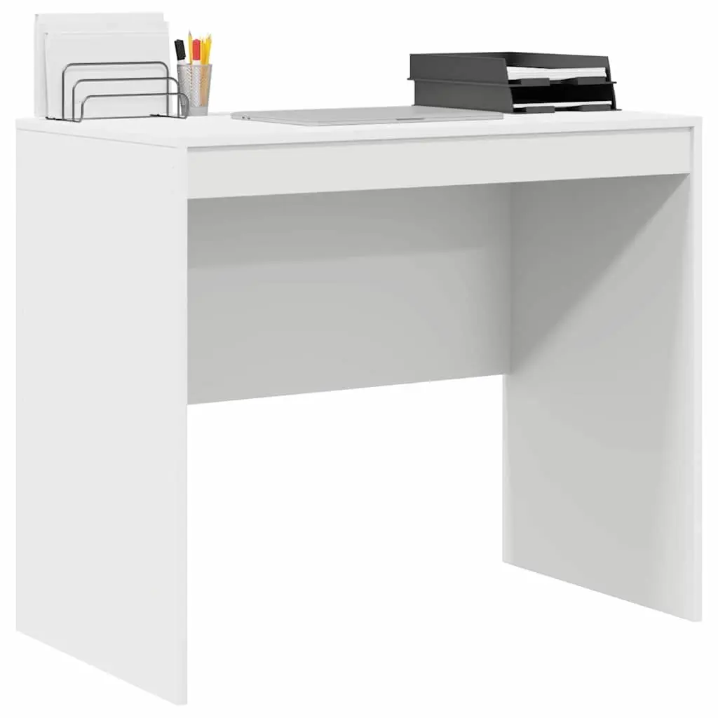 White Writing Desk for Home Office & Study